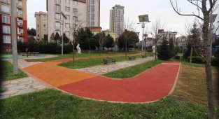 Kartal'da Mehmet Ali Büklü Parkı spora hazır