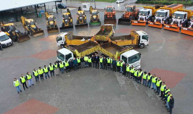 Kartepe Belediyesi kar yağışına hazır