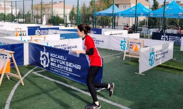 Kartepe'de oryantiring yarışı