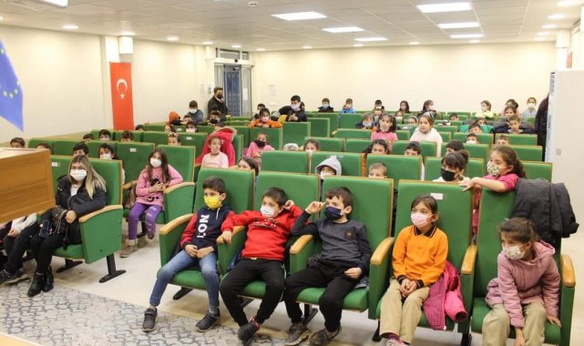 KASMİB tarafından öğrencilere &#039;sıfır atık&#039; eğitimi verildi