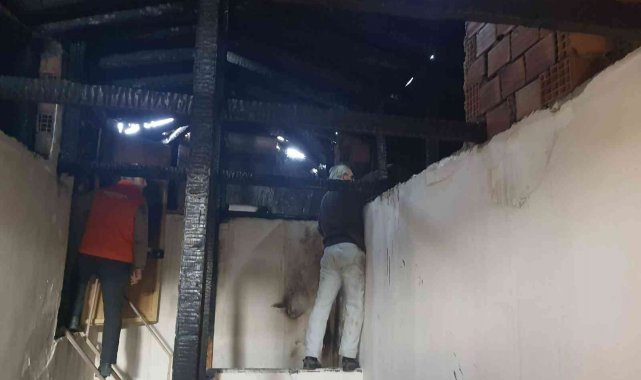 Kastamonu'da korkutan yangın