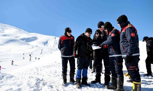 Kayak merkezinde afete karşı acil eylem planı yapıldı