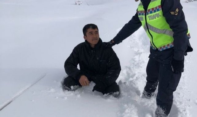 Kayıp Afgan uyruklu bekçiyi jandarma ekipleri buldu