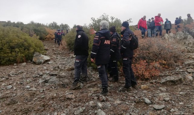 Kayıp avcının cansız bedeni drone ile bulundu