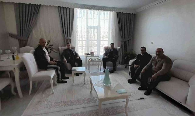 Kaymakam Demirer ve İlidi'den, Başkan Altın'a geçmiş olsun ziyareti