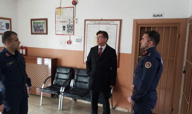 Kaymakam Düzgün&#039;den jandarmaya övgü