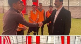 Kaymakam Kundakçı turnuvaya katılan gençlerle bir araya geldi