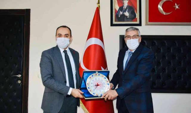 Kaymakam Pelvan'dan Başkan Bozkurt'a ziyaret