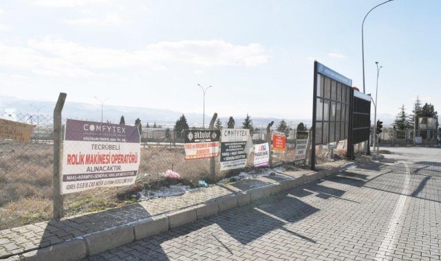 Kayseri OSB'de görüntü kirliliğine son verecek pano