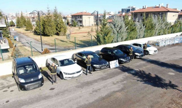 Kayseri polisinden milyonluk change otomobil operasyonu