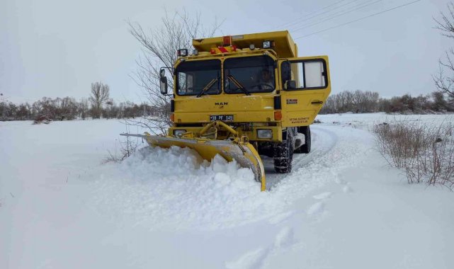 Kayseri'de 495 mahalle yolu ulaşıma açıldı