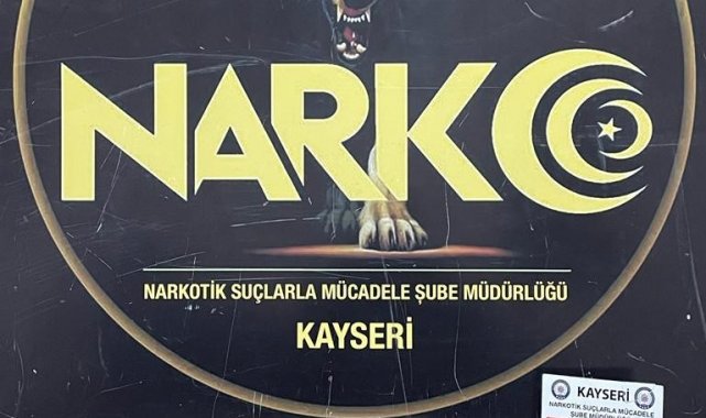 Kayseri&#039;de kamyonete uyuşturucu operasyonu: 3 gözaltı