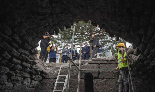 Kayseri'de yeraltından tarih fışkırdı