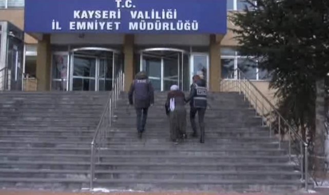 Kayseri'deki FETÖ operasyonunda 2 tutuklama
