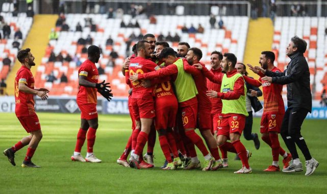 Kayserispor 5 maçtır kaybetmiyor