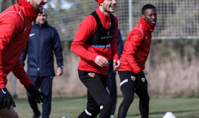 Kayserispor'da Hatay maçına hazırlanıyor