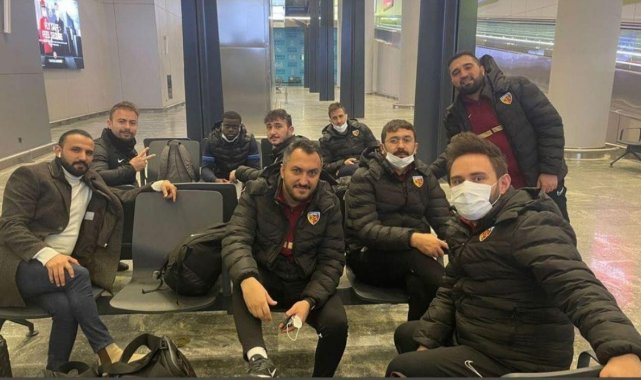 Kayserisporlu futbolcular ve kulüp personeli İstanbul'da mahsur kaldı