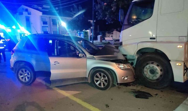 Kaza yaptı, kaskosu olmadığı için ağladı
