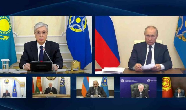 Kazakistan Cumhurbaşkanı Tokayev: "Teröristlerin asıl amacı iktidara el koymak"