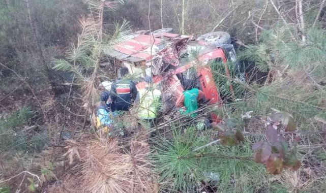 Kazaya giden itfaiye kaza kırım ekibi kaza yaptı: 4 ölü