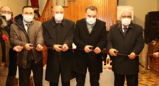 Keçe aksesuarları sergisi açıldı