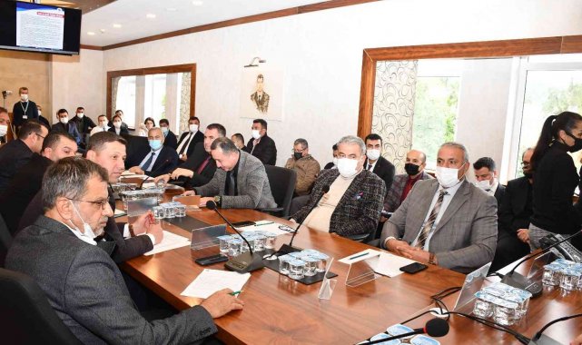 Kemer Belediyesi Ocak ayı meclis toplantısı yapıldı