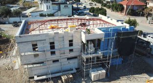 Kemer'de anaokulu ve sanat okulu inşaatları hızla ilerliyor