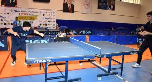 KEMİAD 2. Kemer Açık Masa Tenisi Turnuvası başladı