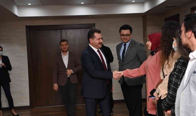 Kent Konseyi Gençlik Meclisi'nden Başkan Yılmaz'a ziyaret