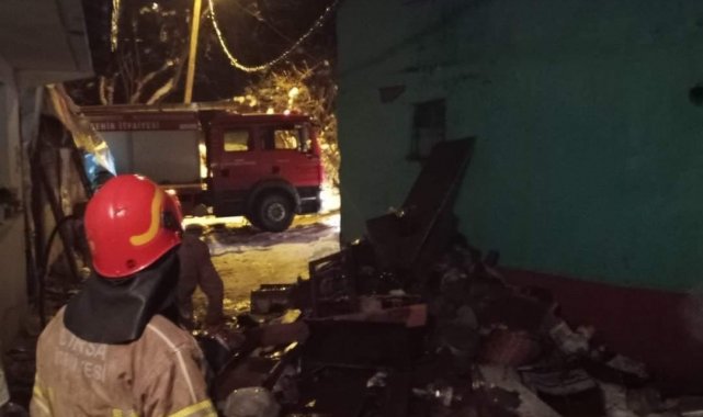 Kestel'de çıkan yangın köylülerin müdahalesi sayesinde büyümeden söndürüldü