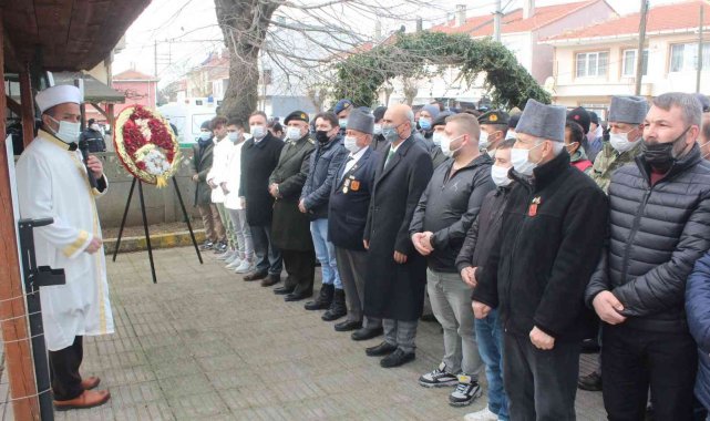 Kıbrıs gazisi son yolculuğuna uğurlandı