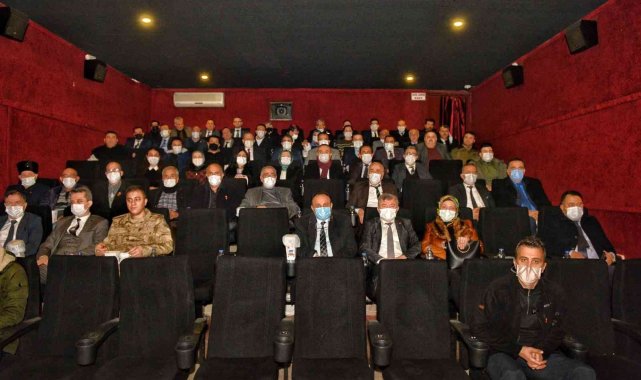 Kilis protokolü 'Kesişme; İyi ki Varsın Eren' filmini izledi