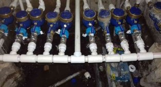 Kilis'te aşırı soğuklar su sayaçları zarar veriyor