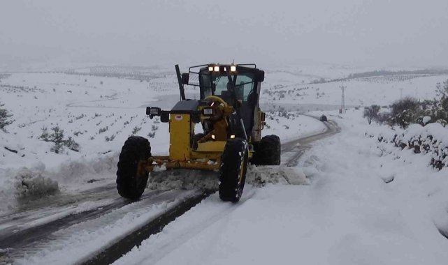 Kilis&#039;te bütün köy yolları açıldı