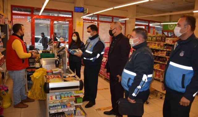 Kırıkhan&#039;da marketler denetlendi