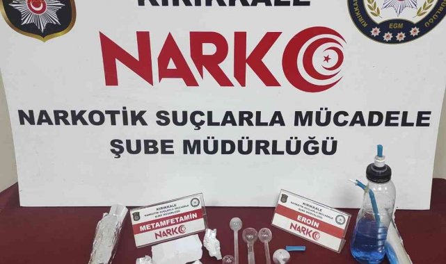 Kırıkkale&#039;de uyuşturucu taciri tutuklandı
