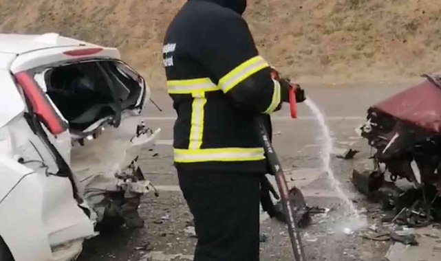 Kırıkkale'de zincirleme trafik kazası: 5 yaralı