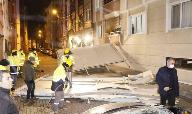 Kırklareli'de eğitime fırtına engeli