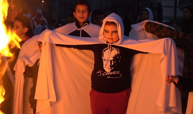 Kırklareli&#039;nda Balkan geleneği &#039;Koleda&#039; kutlandı