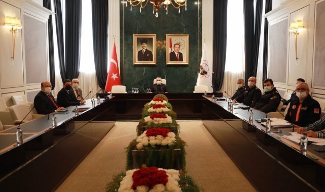 Kırklareli'nde 'Kış Tedbirleri Kapsamında Koordinasyon Toplantısı' yapıldı