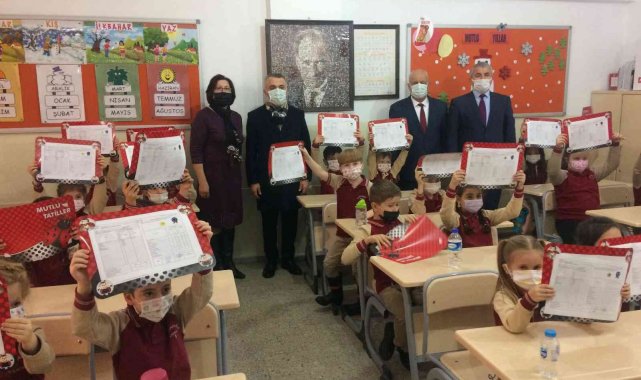 Kırklareli'nde karne heyecanı