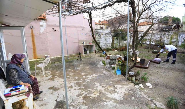 Kırsaldaki çınarlara evlerinde hizmet