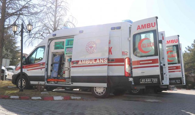 Kırşehir Ambulans Servisi bir yılda 39 bin 885 vakaya müdahale etti