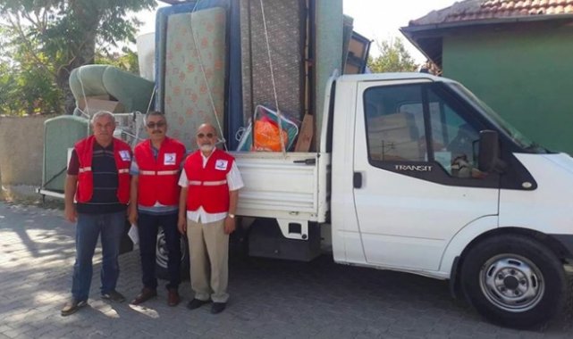 Kızılay&#039;dan bin 173 aileye yardım