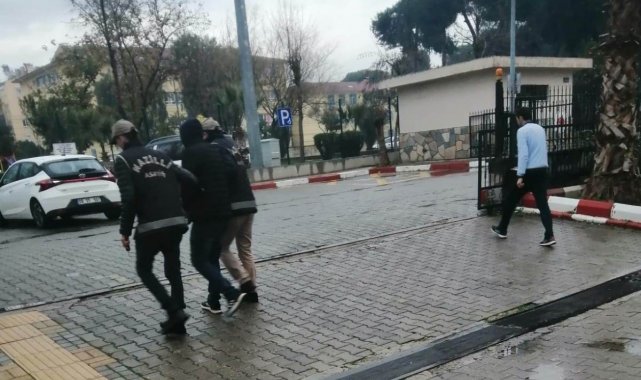 Klima hırsızları önce kameralara, sonra polise yakalandı