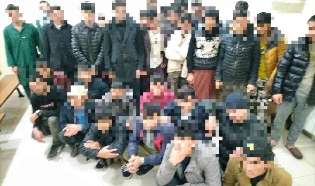 Kocaeli'de 37 kaçak göçmen yakalandı