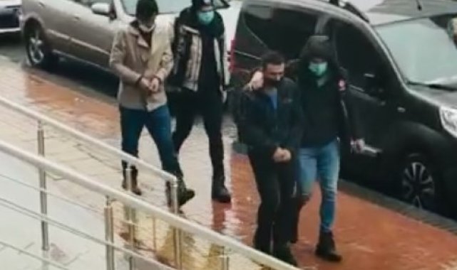 Kocaeli'de uyuşturucu operasyonu 3 şahıs tutuklandı