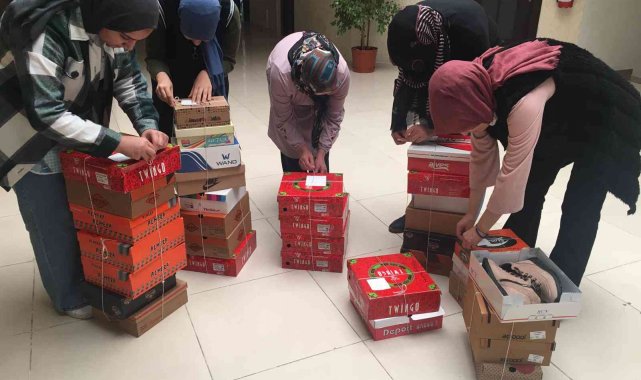 KOMEK ve ASEM çocukların yüreklerini ısıtıyor