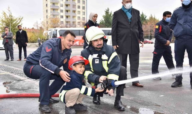 Konya itfaiyesi 2021'de 10 binin üzerinde olaya müdahale etti