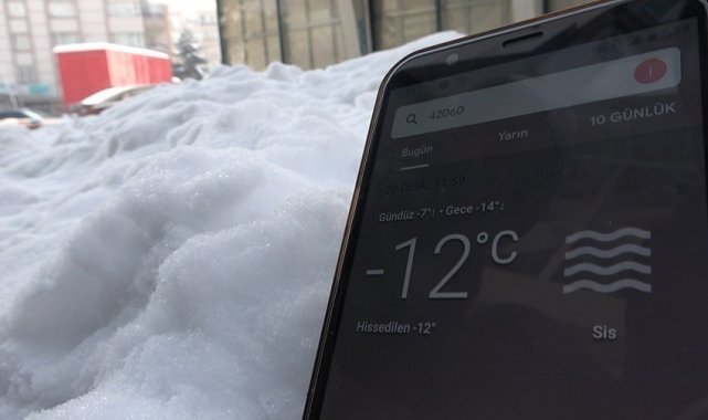 Konya Türkiye'nin en soğuk ikinci şehri oldu